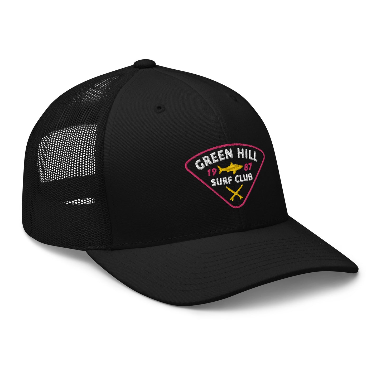 Green Hill Surf Club Trucker Hat - Sunrise - Green Hill Surf Club
