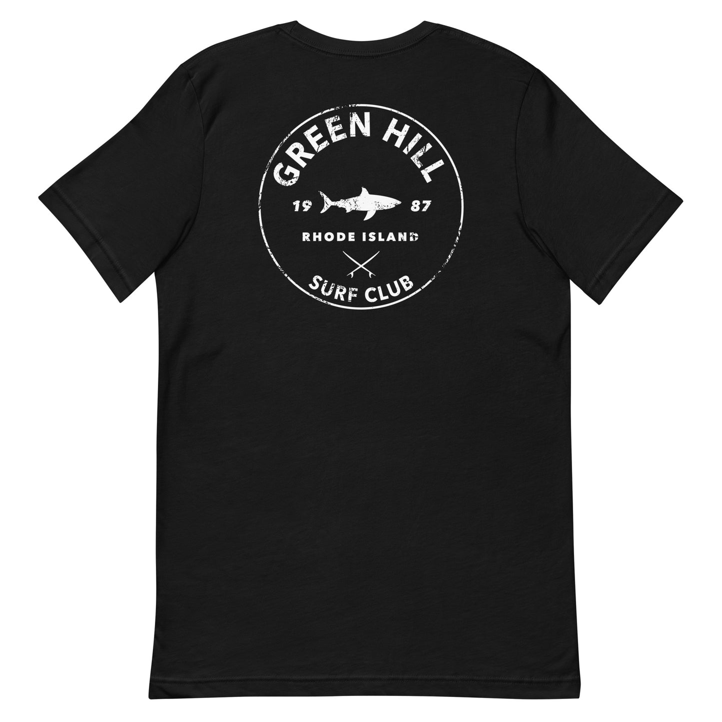 GHSC T-Shirt - Black - Green Hill Surf Club
