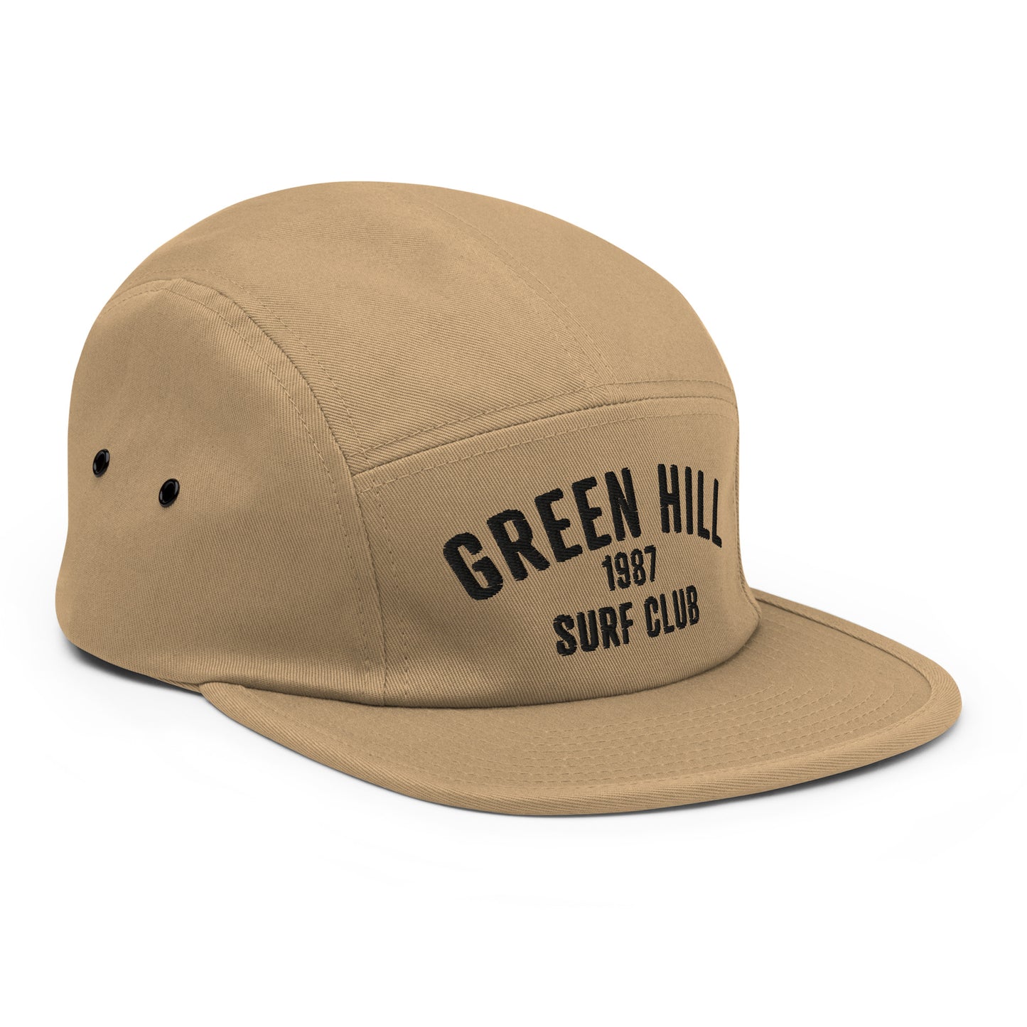 Green Hill Surf Club Five Panel Cap - Tan - Green Hill Surf Club