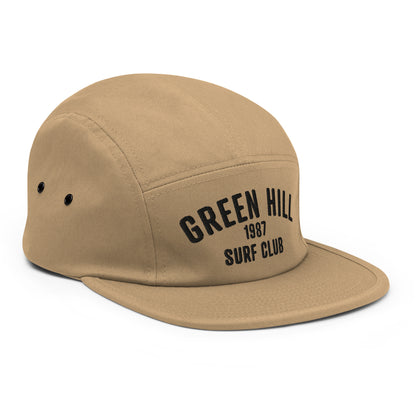 Green Hill Surf Club Five Panel Cap - Tan - Green Hill Surf Club