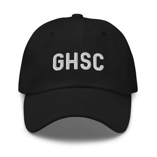 GHSC Dad Hat - Black - Green Hill Surf Club