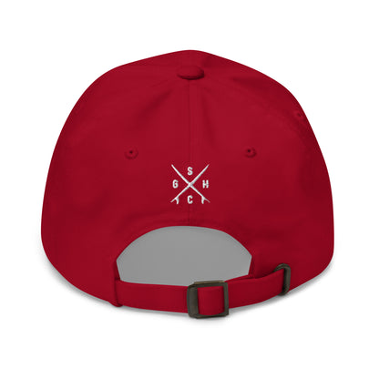 GHSC Dad Hat - Red - Green Hill Surf Club