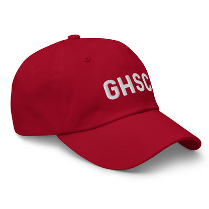 GHSC Dad Hat - Red - Green Hill Surf Club