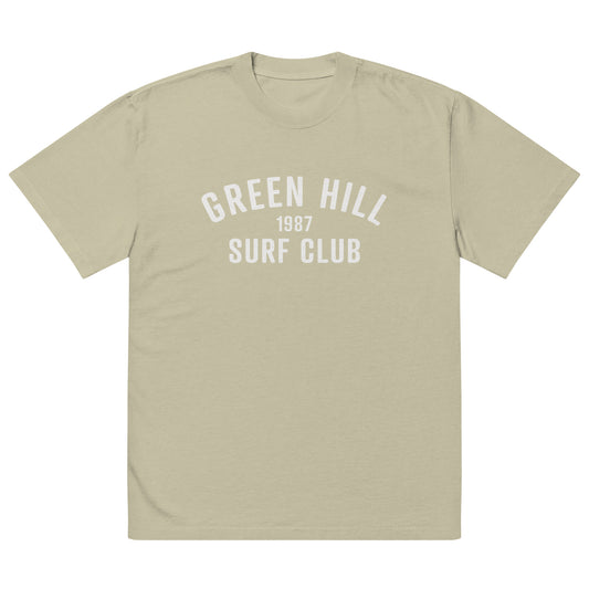 Green Hill Surf Club Oversized Faded T-Shirt - Faded Sage - Green Hill Surf Club