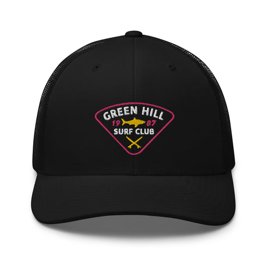 Green Hill Surf Club Trucker Hat - Sunrise - Green Hill Surf Club