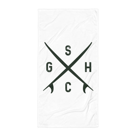 GHSC Logo Beach Towel - Green Hill Surf Club