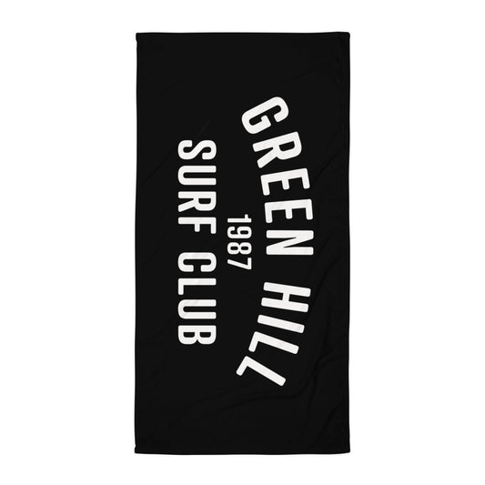 Green Hill Surf Club Beach Towel - Green Hill Surf Club