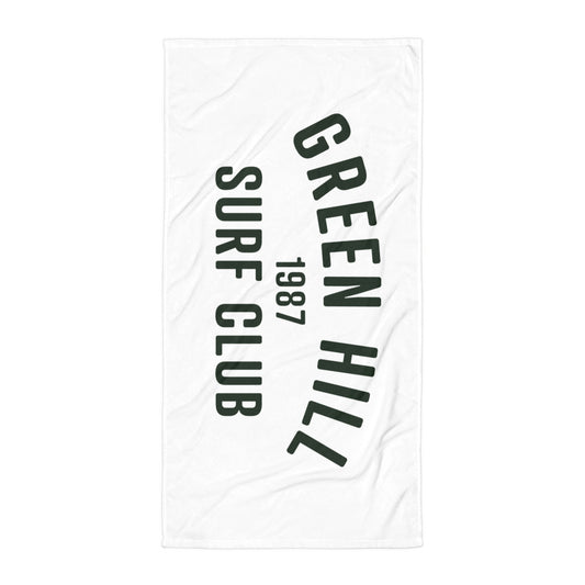 Green Hill Surf Club Beach Towel - Green Hill Surf Club