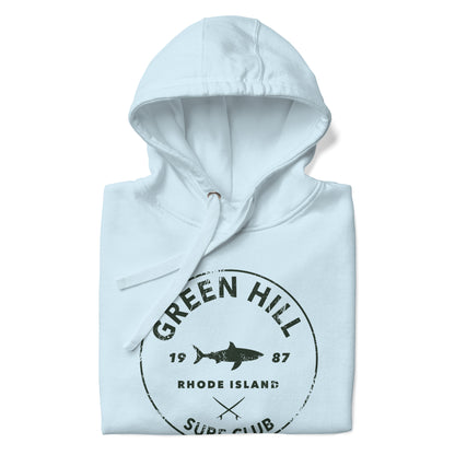 Green Hill Surf Club Hoodie - Sky Blue - Green Hill Surf Club