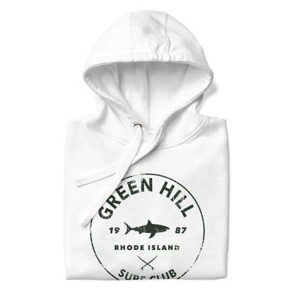 Green Hill Surf Club Hoodie - White - Green Hill Surf Club