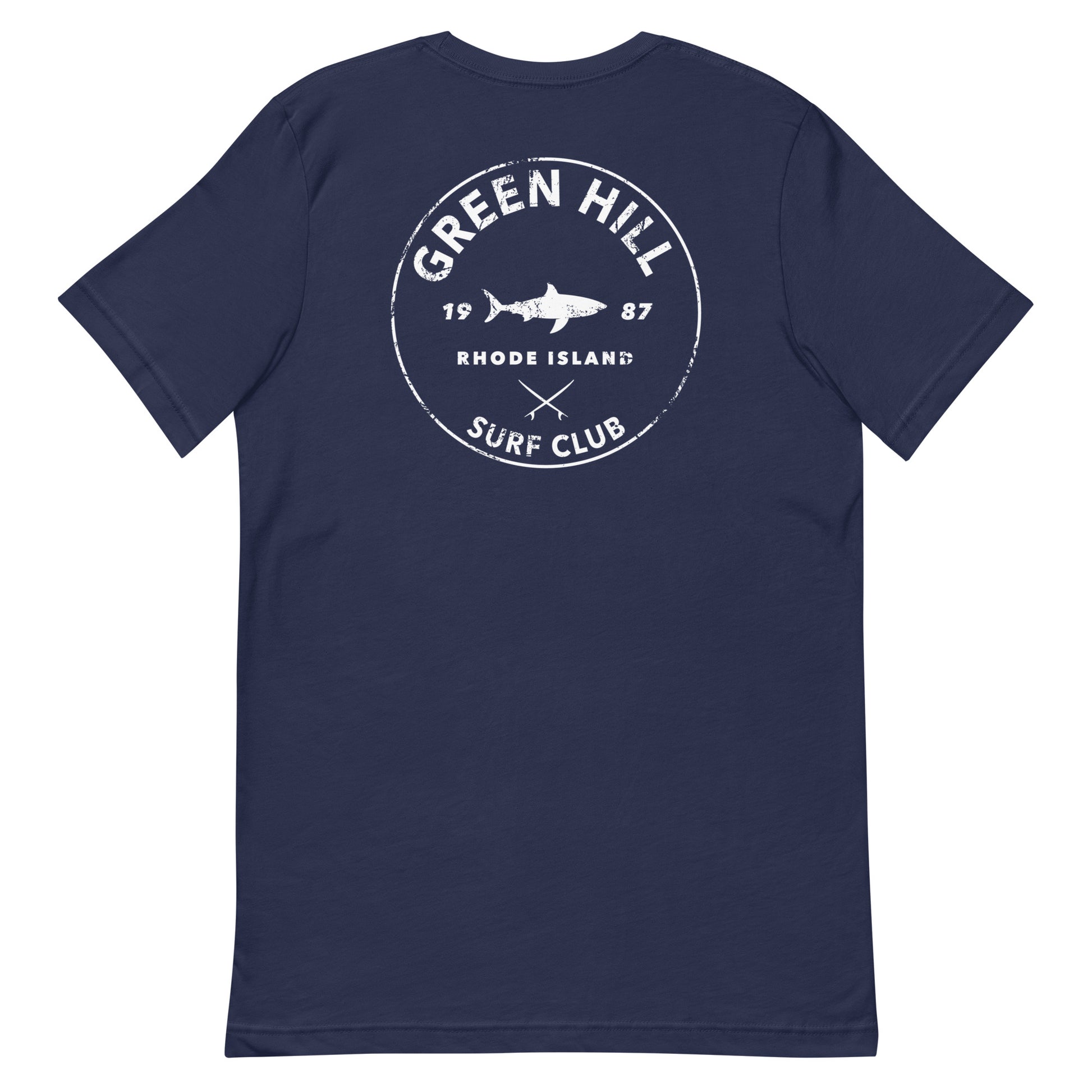 GHSC T-Shirt - Navy - Green Hill Surf Club