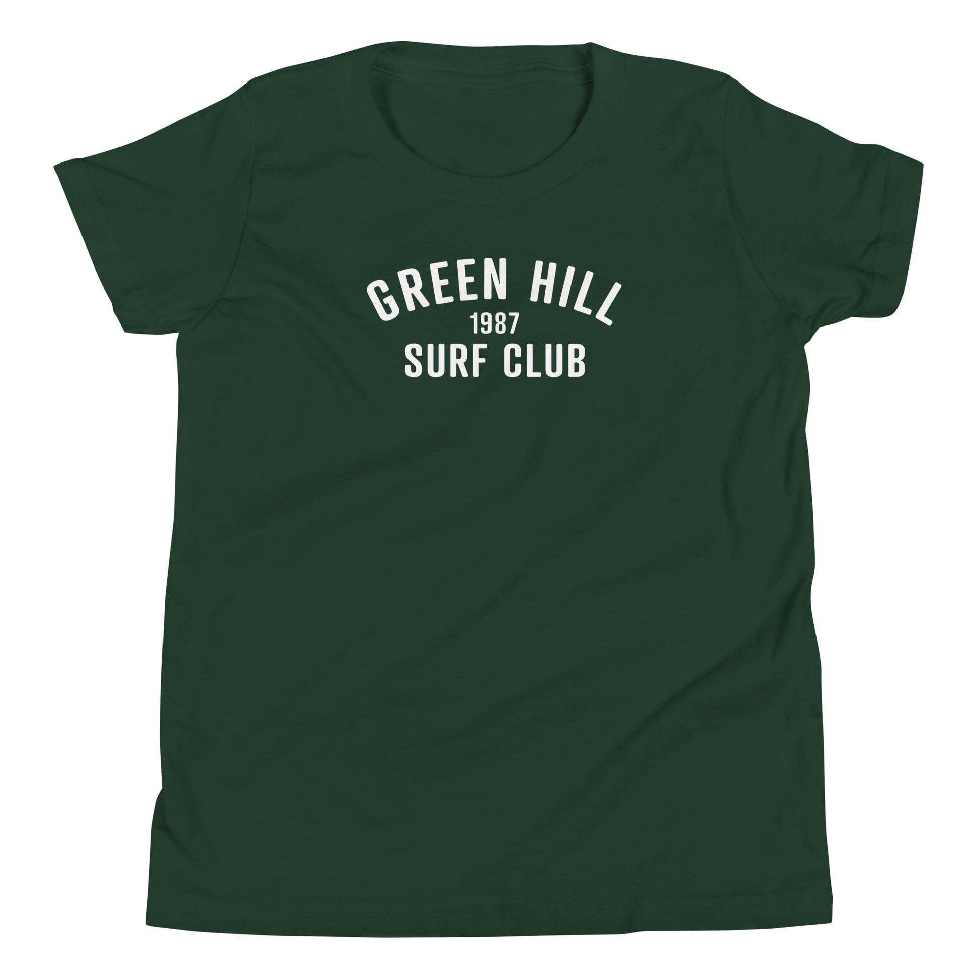 Green Hill Surf Club Kids T-Shirt - Forrest Green - Green Hill Surf Club