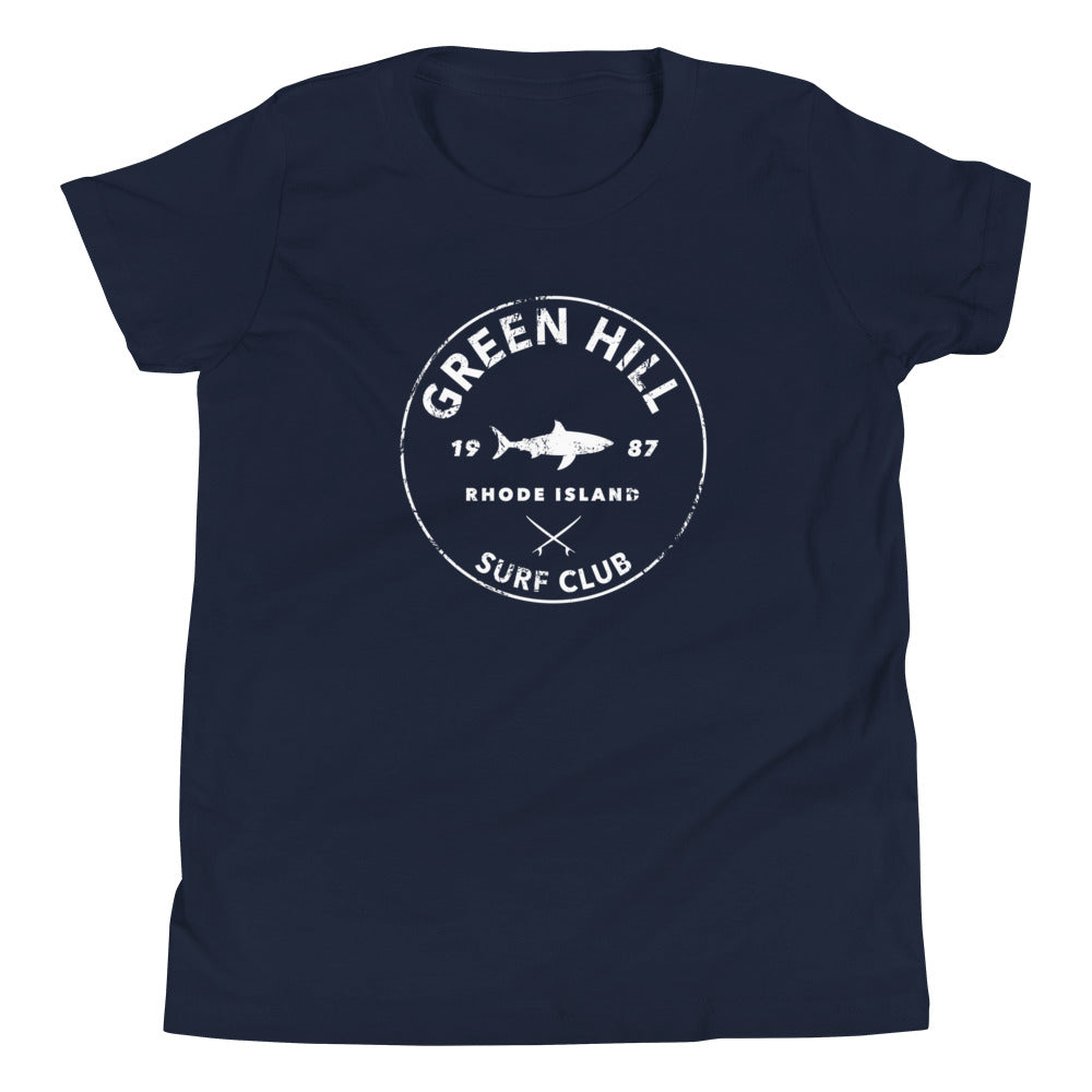 Green Hill Surf Club Kids T-Shirt - Navy - Green Hill Surf Club