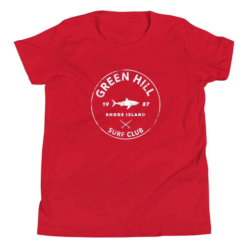 Green Hill Surf Club Kids T-Shirt - Red - Green Hill Surf Club